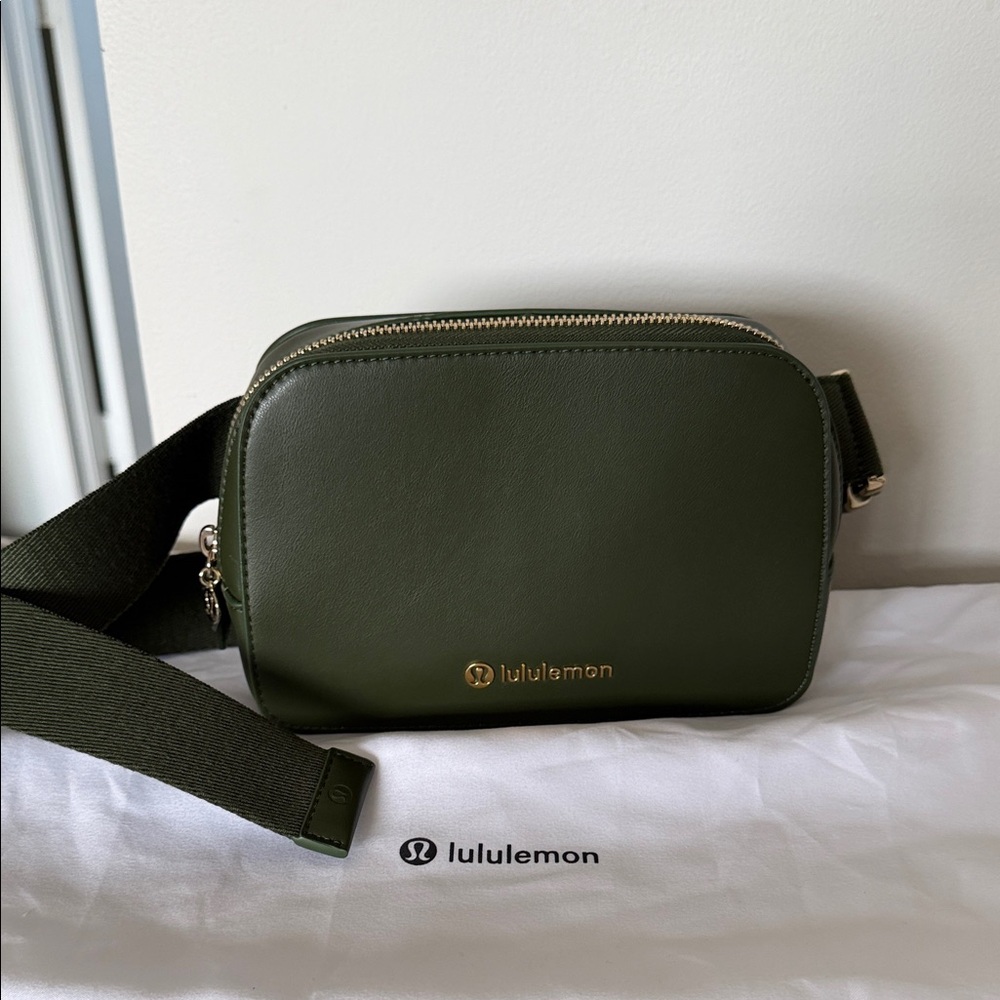 Lululemon Olive Green Crossbody Bag